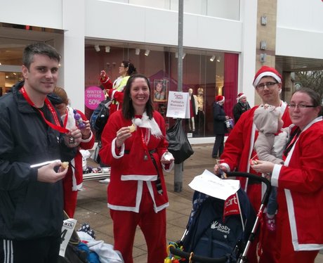 Hospice of St Francis Santa Dash 2013