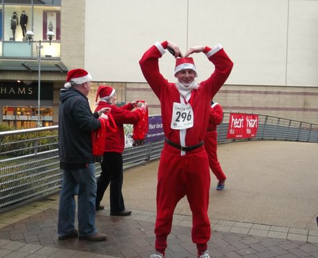 Hospice of St Francis Santa Dash 2013