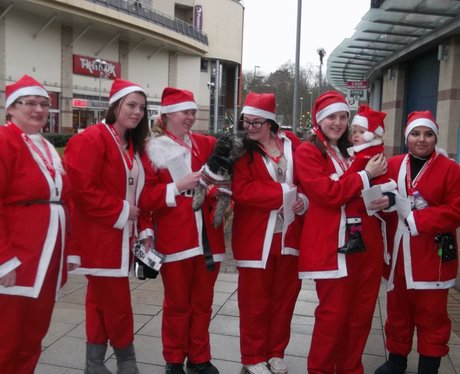Hospice of St Francis Santa Dash 2013