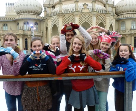 The Heart Angels headed to the Royal Pavilion Ice
