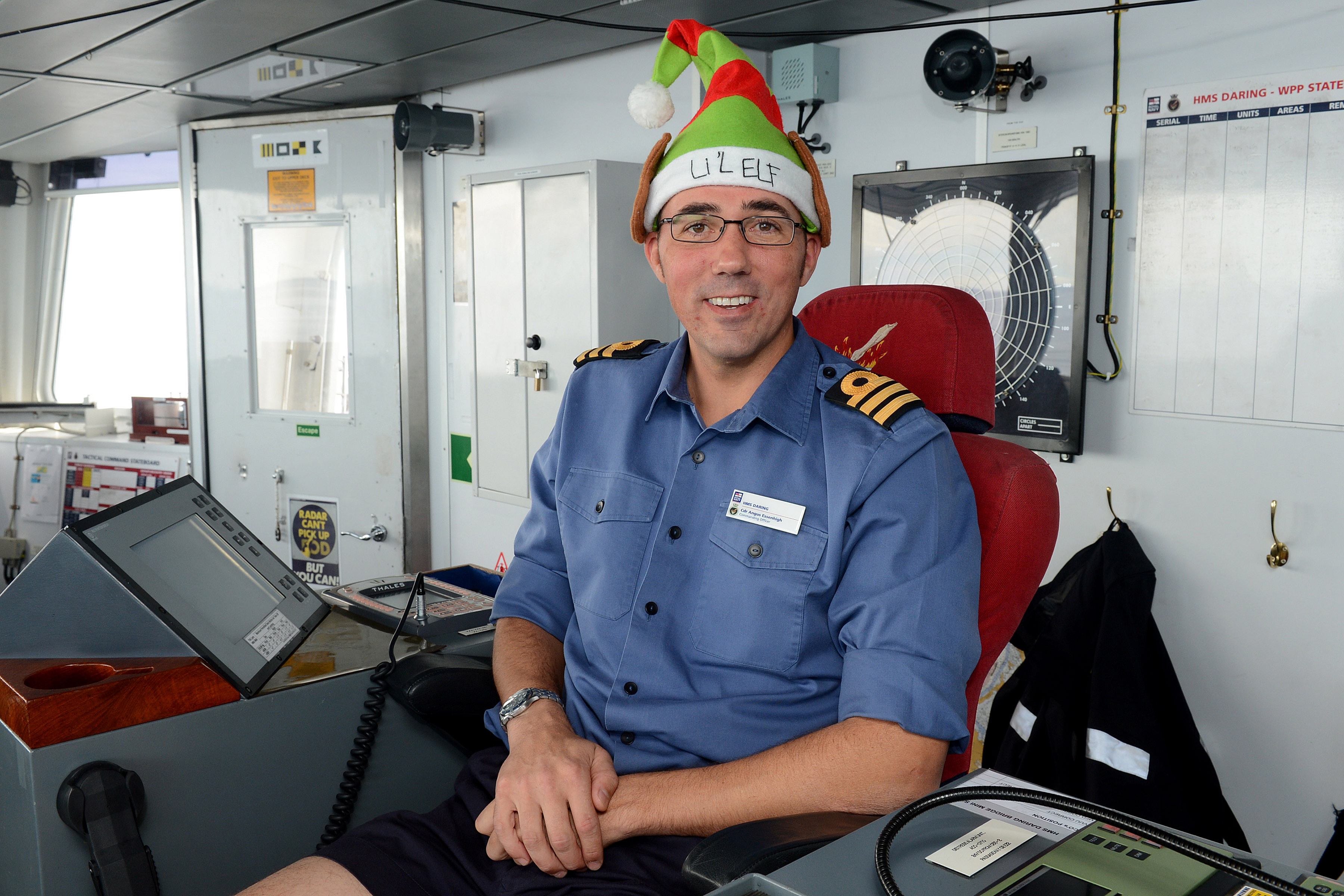 Essenhigh HMS Daring Christmas