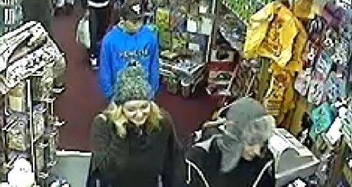 CCTV footage of suspects