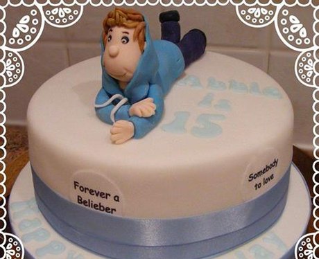 justin bieber cake