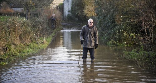 Floods in Muchelney 