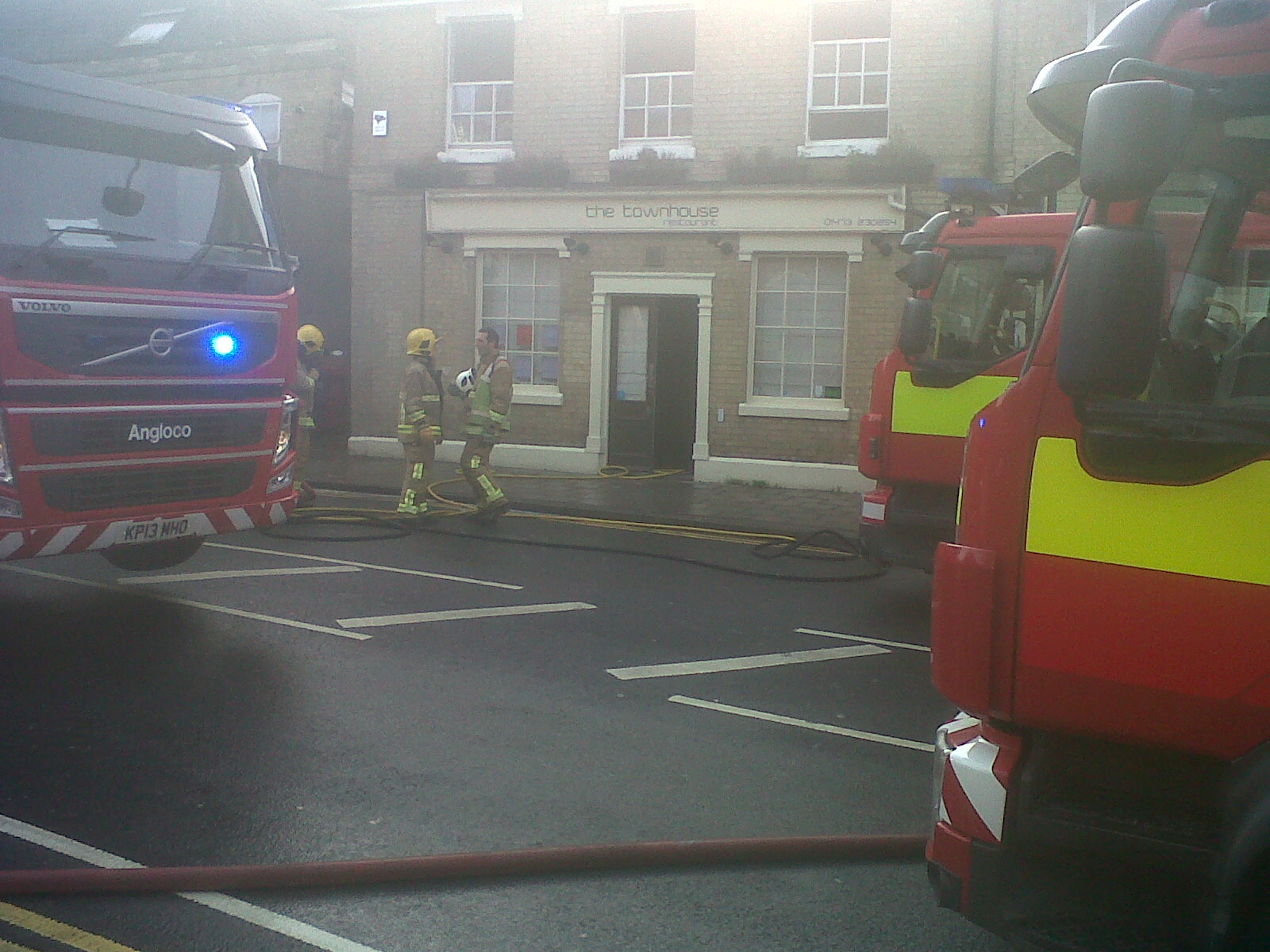 Ipswich restaurant fire