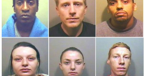 gang robbery 26 years beds & Herts