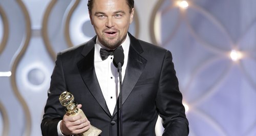 Leonardo DiCaprio at the Golden Globe Awards 2014 
