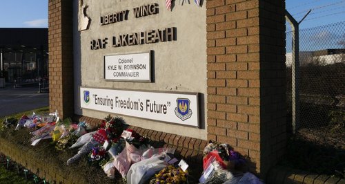 RAF Lakenheath Tribute Message