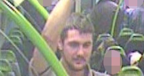 CCTV released after a man glassed on train