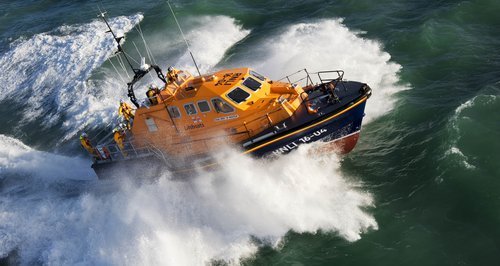 Padstow's Tamar Class lifeboat