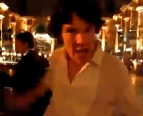 Benedict Cumberbatch in a white shirt