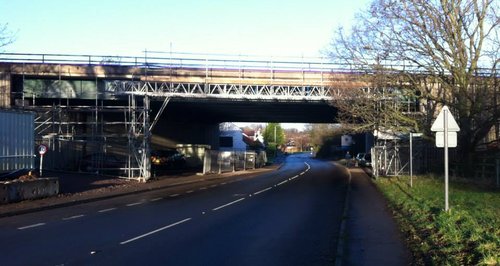 M5 Bridge works in Gloucestershire