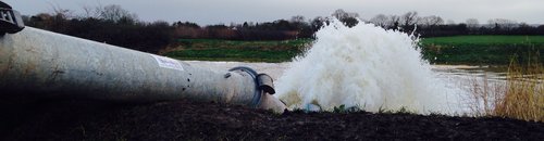 Northmoor Green flood pumping