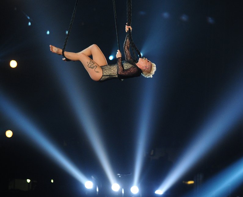 Pink live at the Grammy Awards
