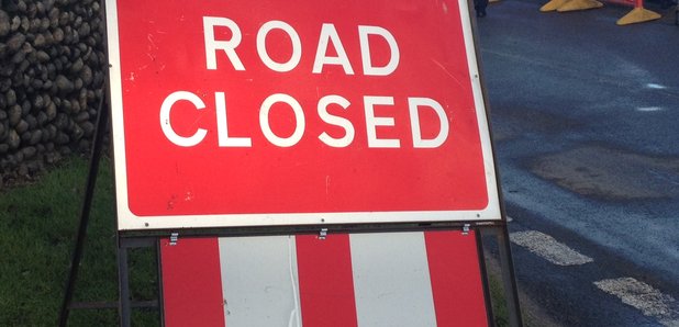Road Closed Sign Generic
