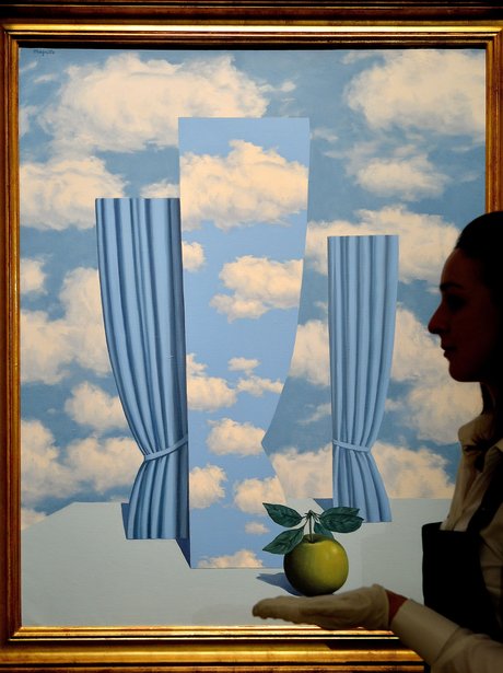 'Le Beau Monde' by Rene Magritte