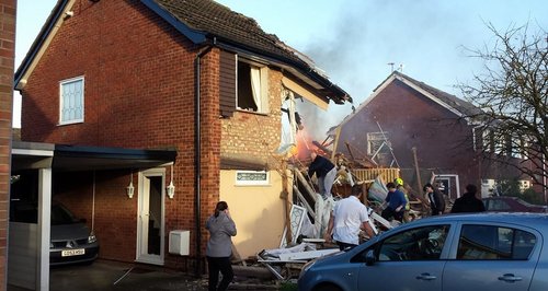 Clacton Explosion Picture: Jay Readings