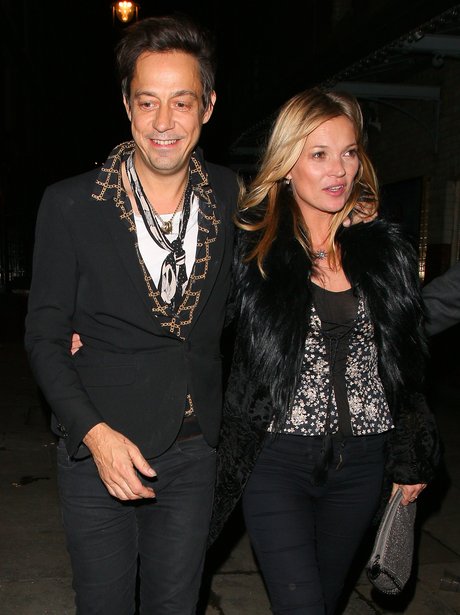 Jamie Hince and Kate Moss together
