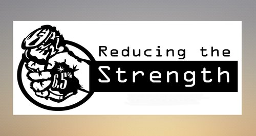 reducing the strength logo