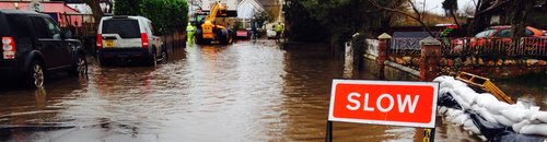 Somerset floods Feb 2014 Moorland