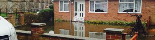 Somerset floods Feb 2014 Moorland