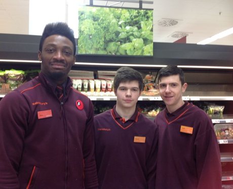 Valentine's at Sainsburys