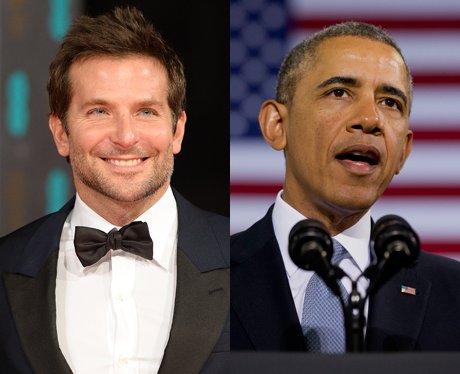 Bradley Cooper and Barack Obama