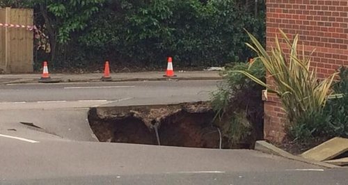 Hemel Hempstead Sink Hole