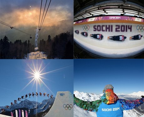 Four pictures from the Winter Olympics in Sochi 2014