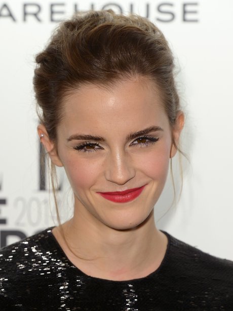 Emma Watson in red lipstick