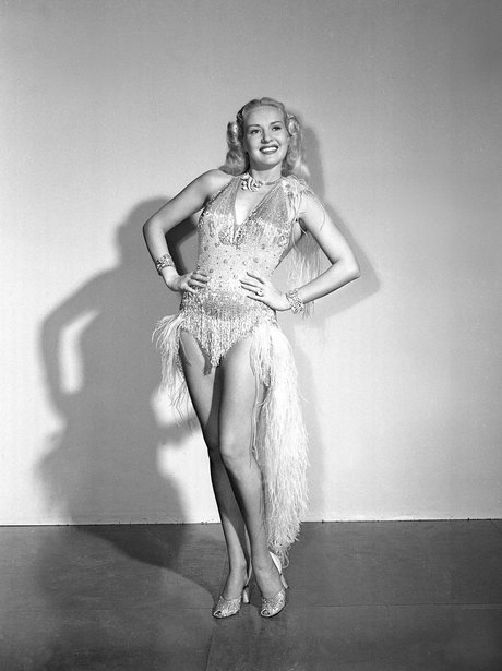 Betty Grable in costume