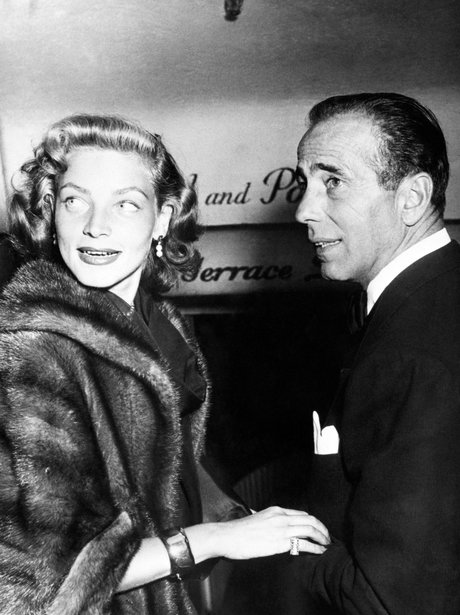 Lauren Bacall and Humphrey Bogart were one of the hit couples of their ...