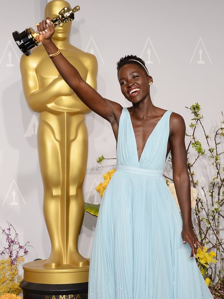 Lupita Nyong'o at the Oscars 2014