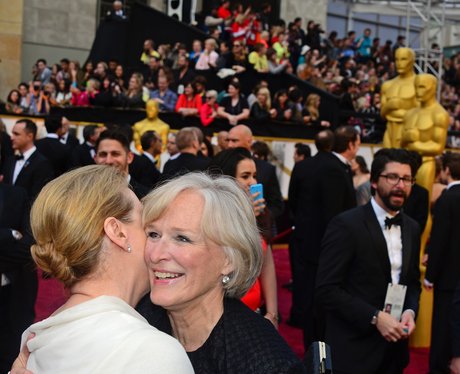 Meryl Streep and Glenn Close Oscars 2014