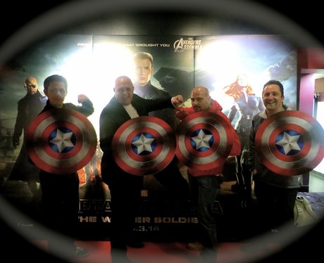 Captain America Premier screening
