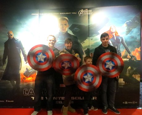 Captain America Premier screening