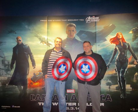 Captain America Premier screening
