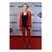 Image 8: Scarlett Johansson in a matching red blazer and red trousers