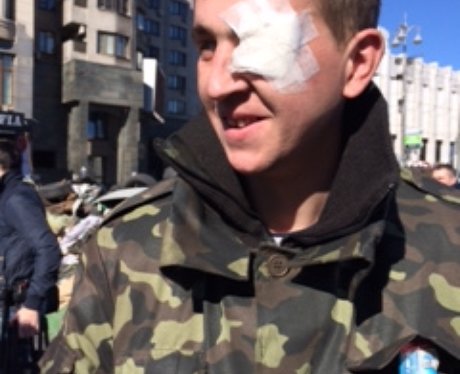 Ukraine protestors
