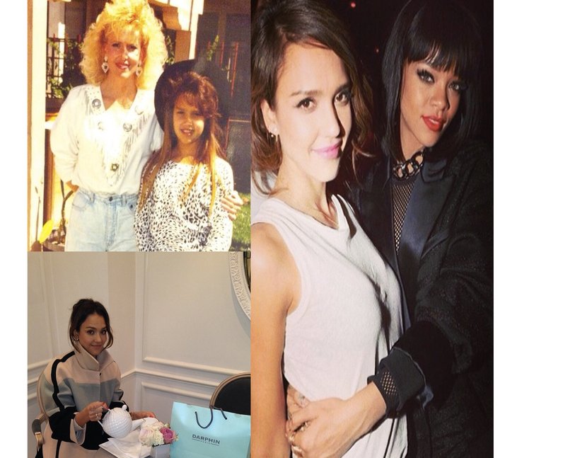 Photos from Jessica Alba's Instagram