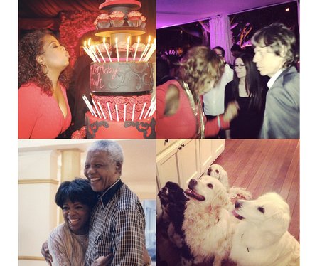 Photos from Oprah Winfrey's Instagram