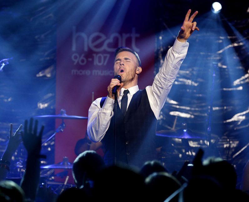 Gary Barlow's Exclusive Gig For Heart With Boots