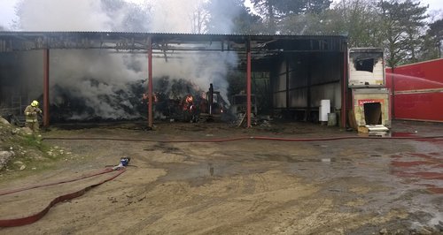 Barn Fire in Billericay