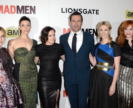 The cast of 'Mad Men' on the red carpet