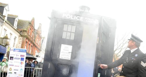 Boscombe Tardis police box