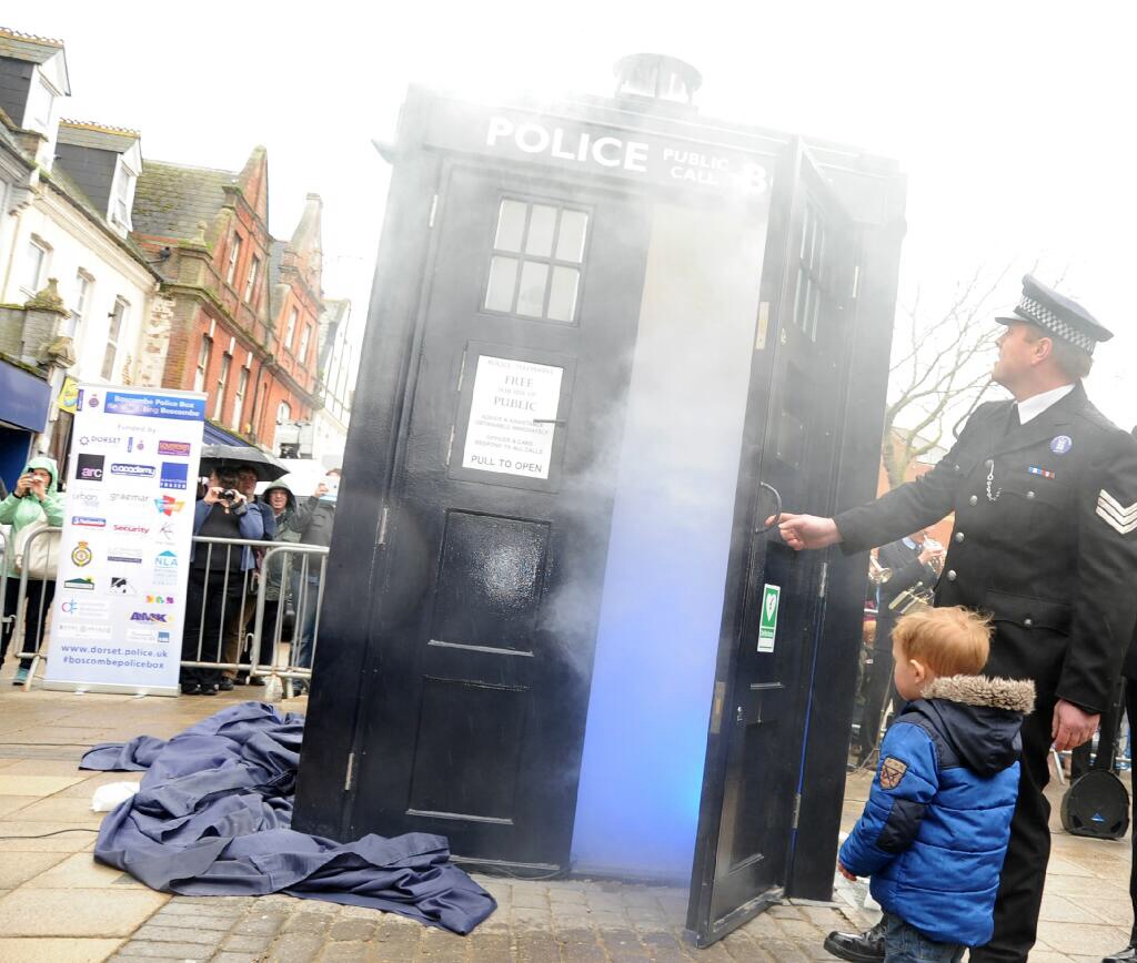 Boscombe Tardis police box