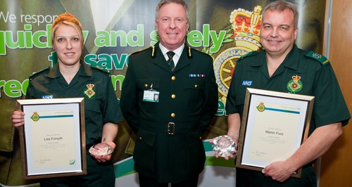 Pair receive commendation for bravery