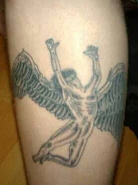 Tattoo uploaded by Eduardo  LedZeppelin Rock Angel Heaven  Tattoodo