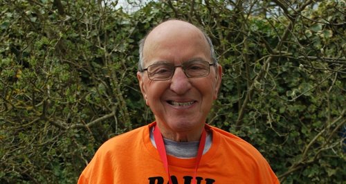 Paul is the oldest man to run the London Marathon