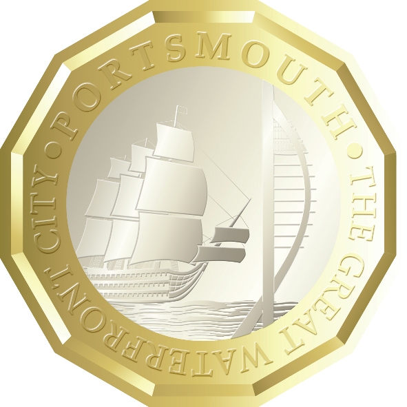 Portsmouth pound coin